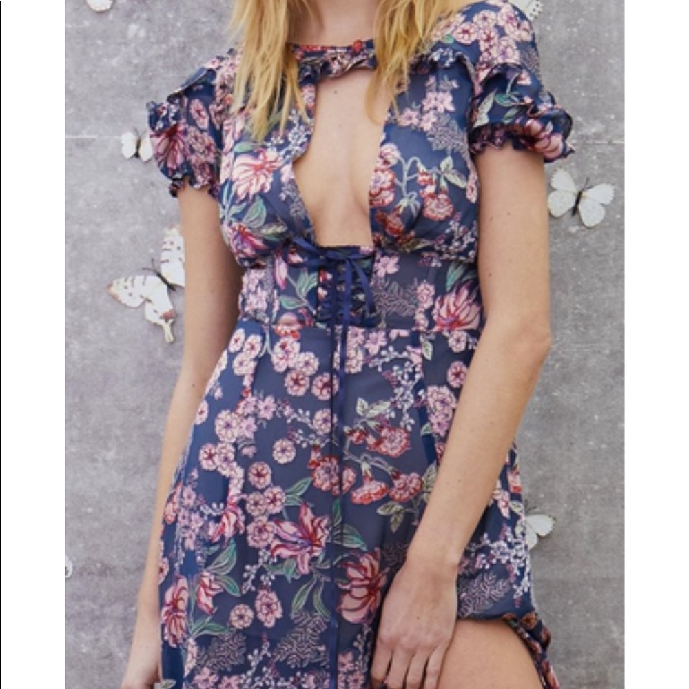 For Love and Lemons Flora Maxi Dress